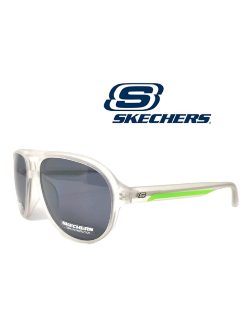 Skechers - Skechers Óculos de Sol SK8052 CLWHT-3