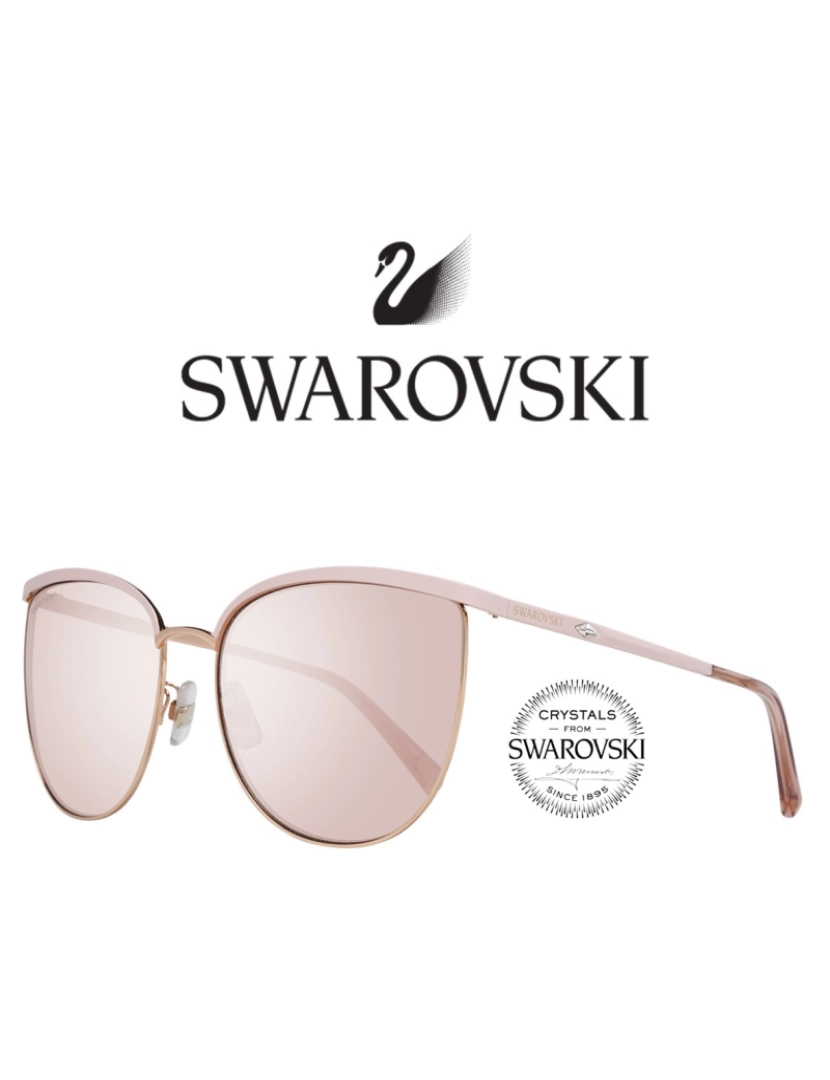 Swarovski - Swarovski Óculos de Sol SK0250-K 33U 62
