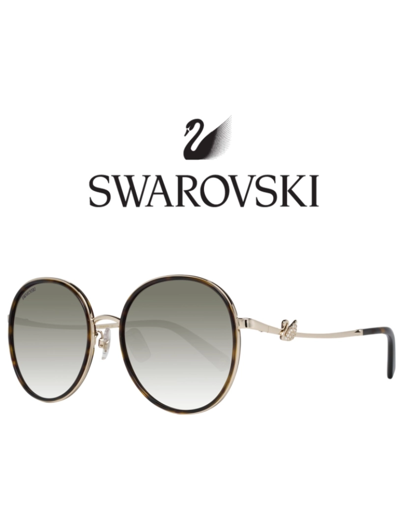 Swarovski - Swarovski Óculos de Sol SK0252-K 32F 58