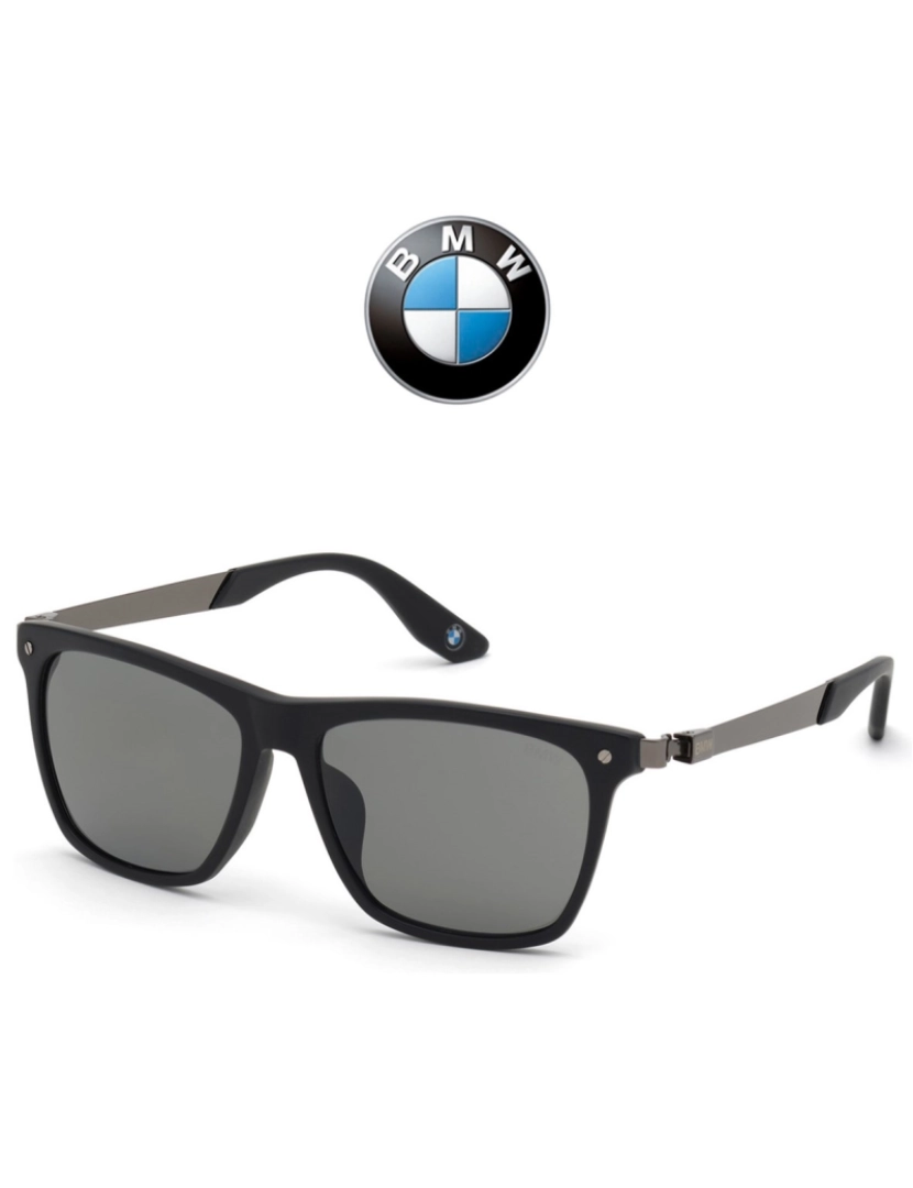 BMW - BMW Óculos de Sol BW0002-H 02D 55