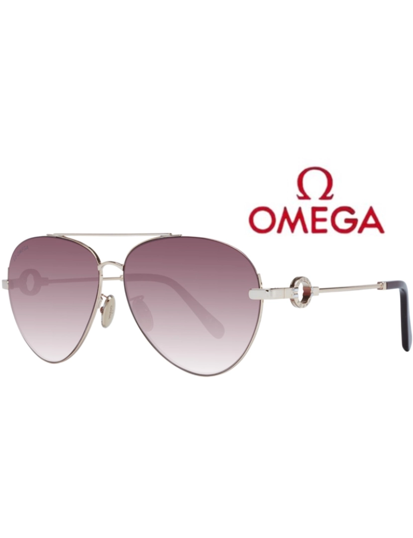 Omega - Omega Óculos de Sol STF OM0031-H 28U 61