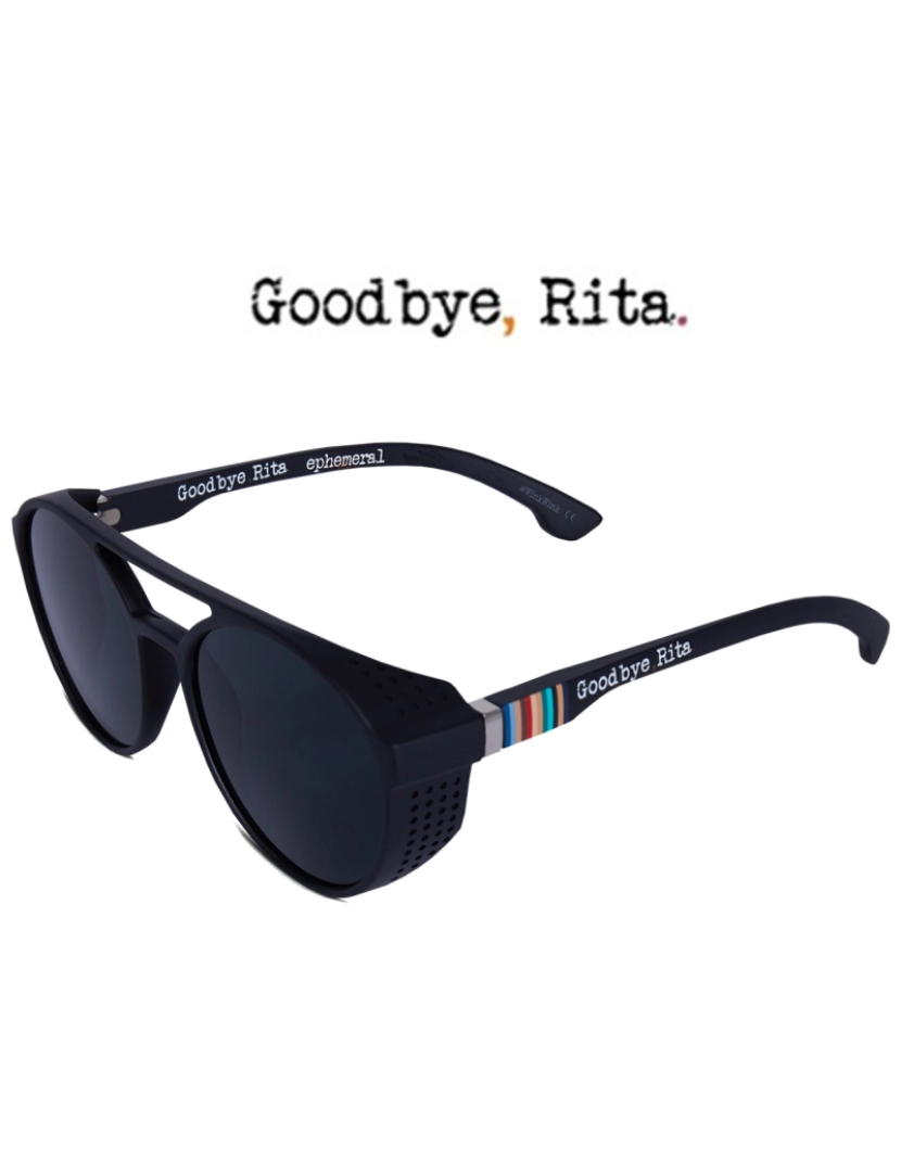 Goodbye Rita - Goodbye, Rita Óculos de Sol Harlem Black ( Edição Limitada )
