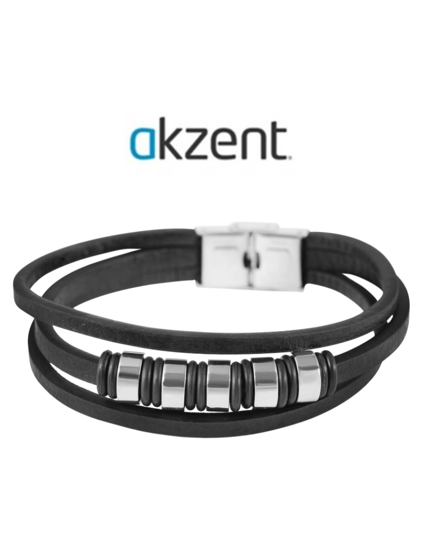 Akzent - Akzent Pulseira em Pele 5040253-001