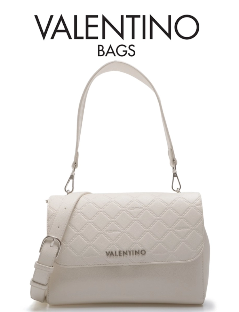 Valentino - Valentino Bags Mala Branco Empoeirado VBS5ZR02