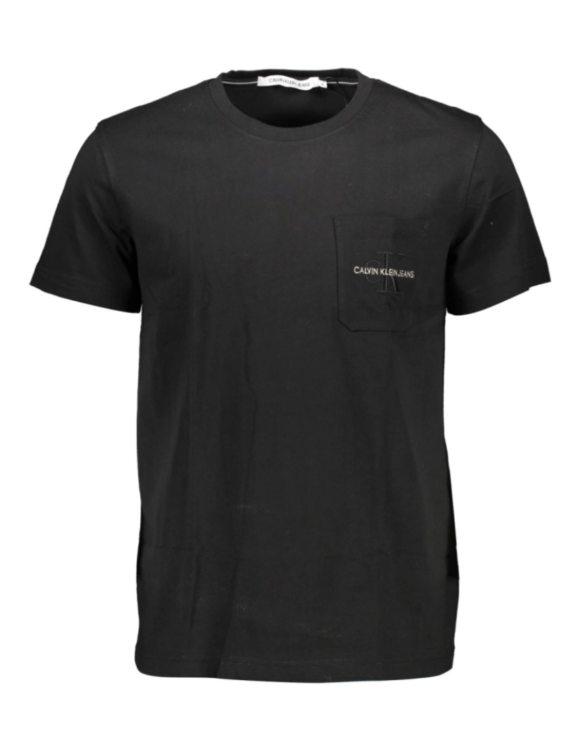 imagem de Calvin Klein® T-Shirt Preta com Bolso2