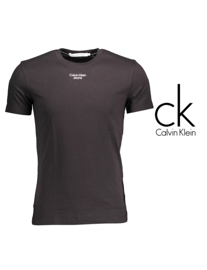 imagem de Calvin Klein® T-Shirt Preta com Logo1