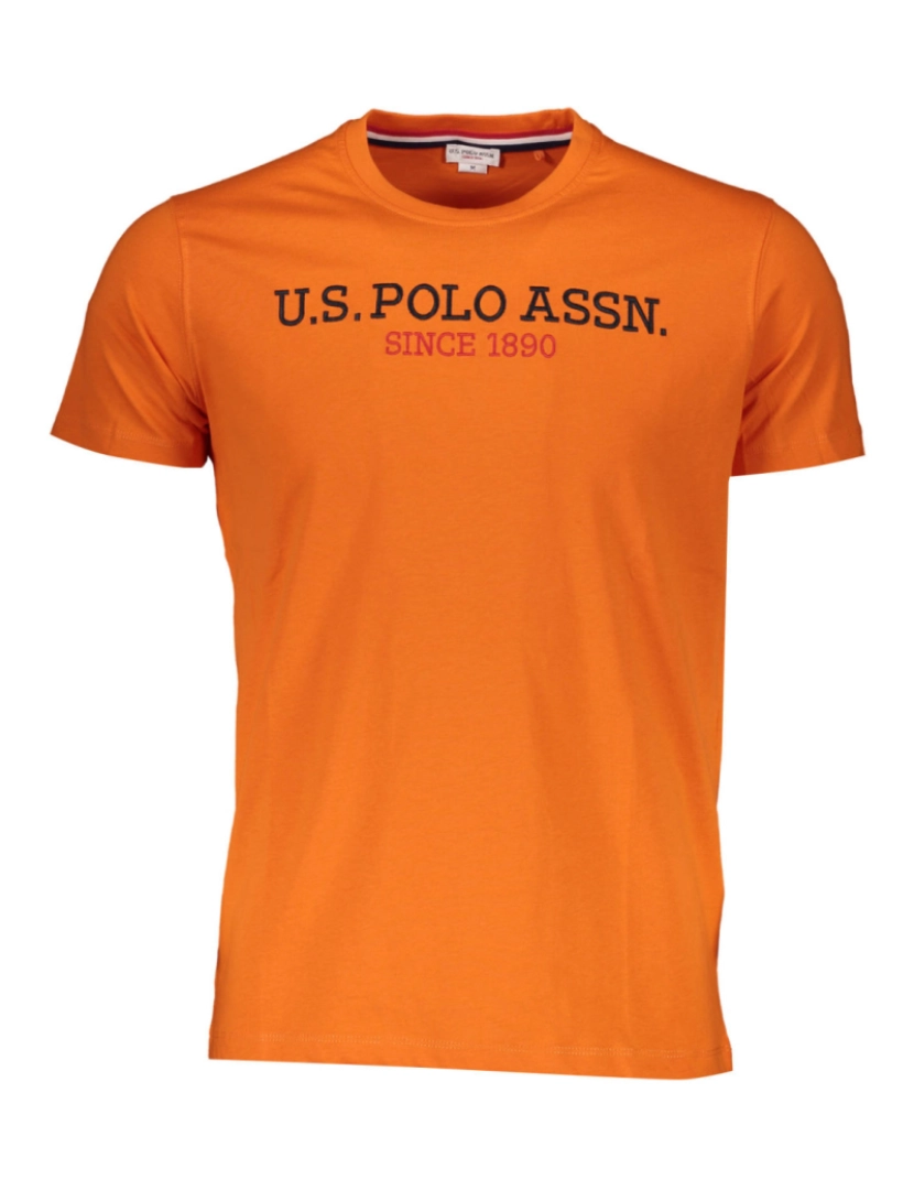 imagem de U.S. Polo Assn.® T-Shirt M. Curta Homem Laranja2