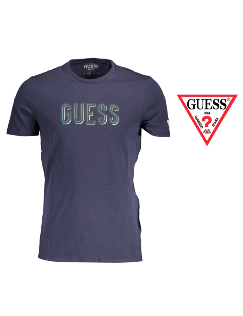 Guess - Guess Jeans® T-Shirt Azul