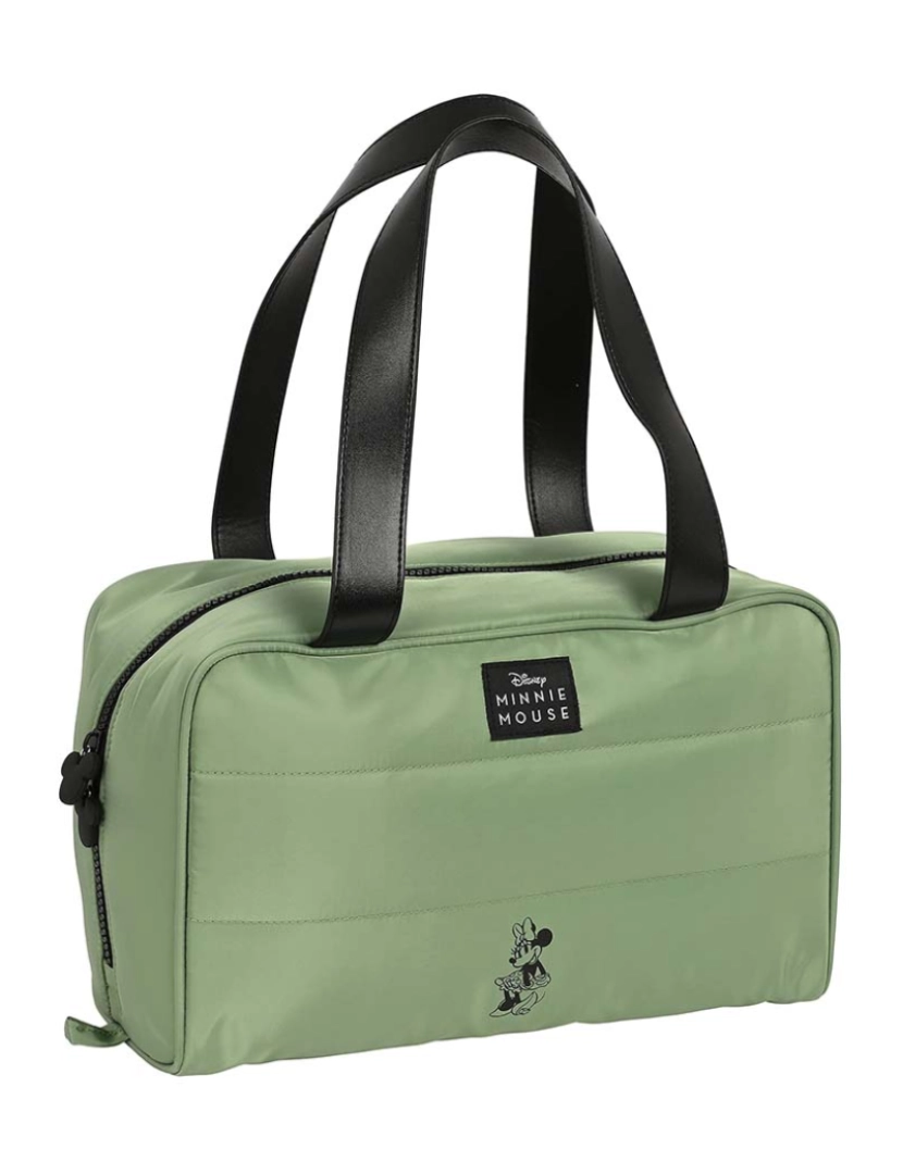 Minnie - Bolsa higiênica escolar Minnie Mouse Sombra menta Verde militar 31 x 14 x 19 cm