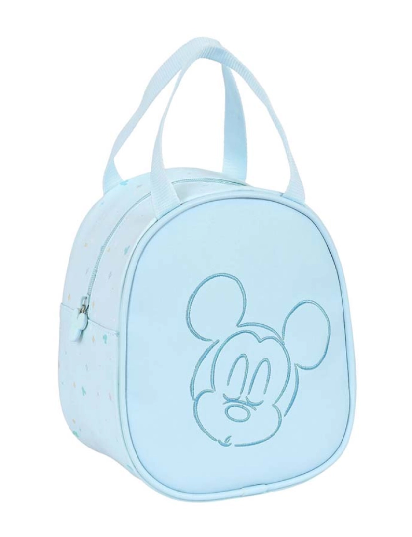 Mickey - Lancheira Térmica Mickey Mouse Clubhouse 19 x 22 x 14 cm Azul Claro