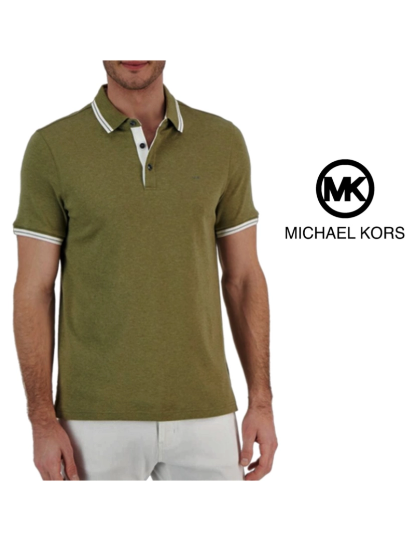 Michael kors polo 2024 olive