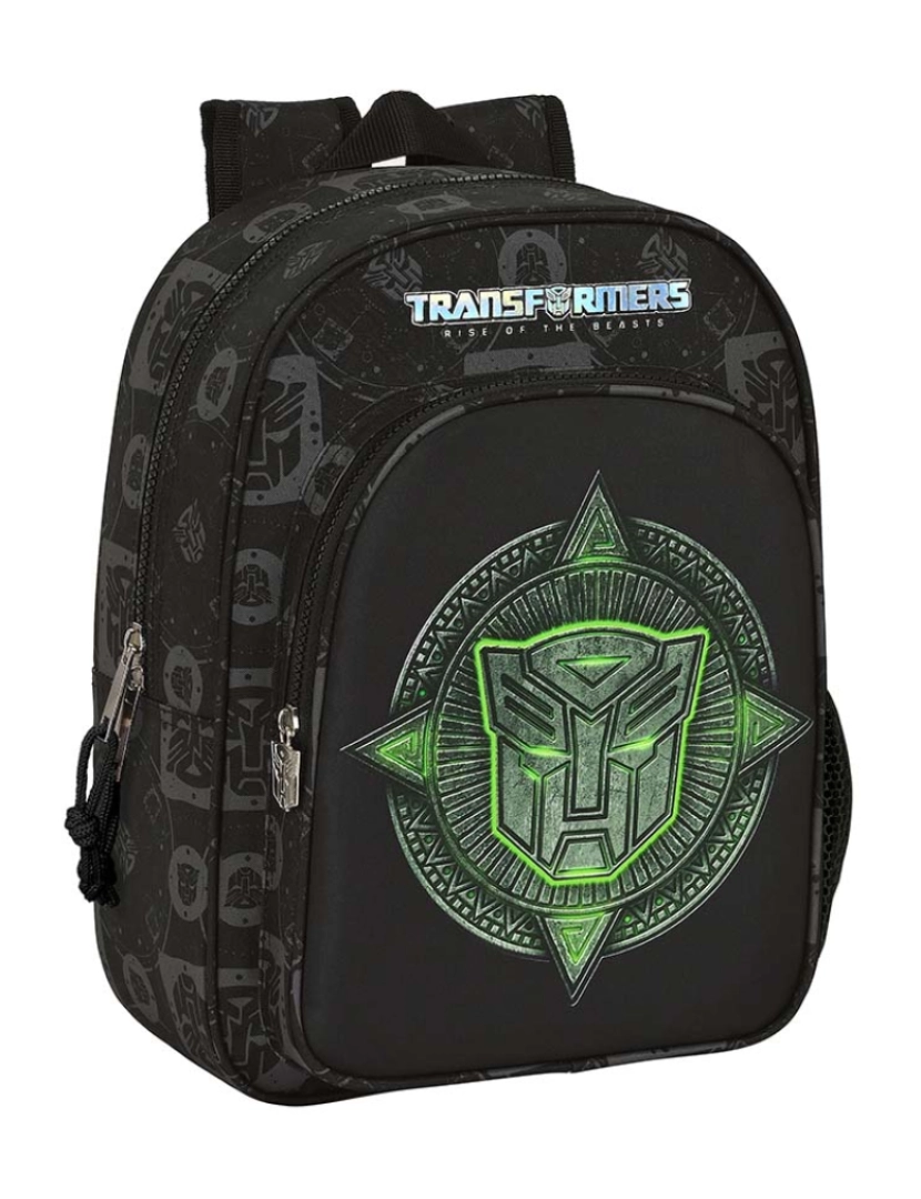 Transformers - Mochila Escolar Transformers Preto