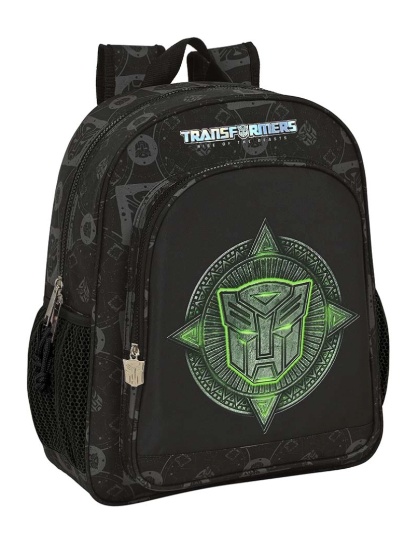 Transformers - Mochila Escolar Transformers Preto