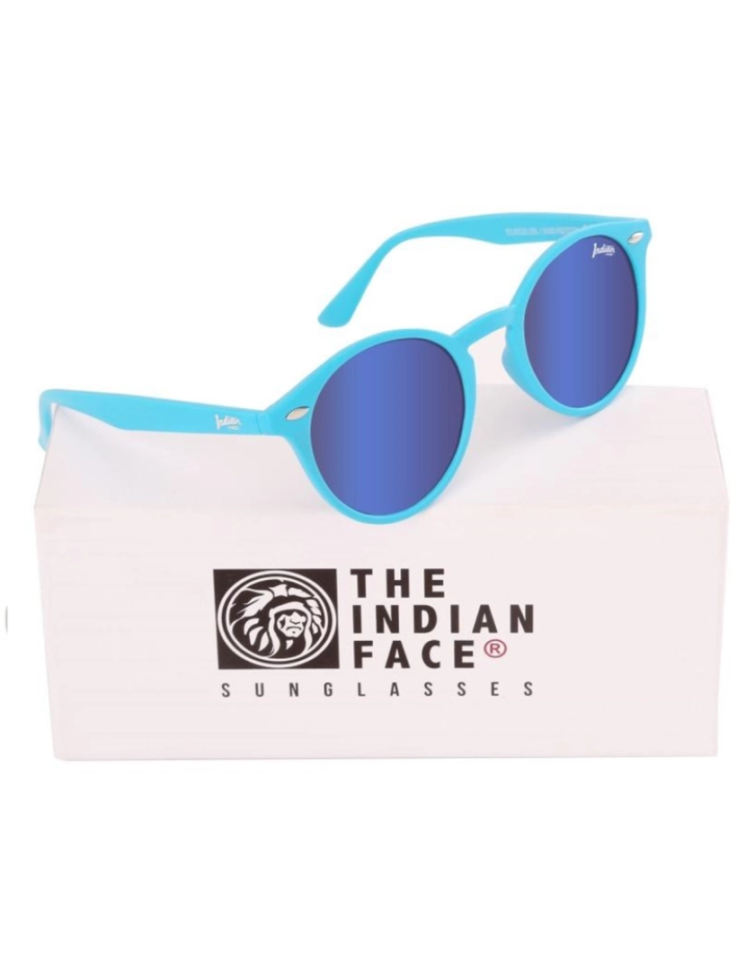 The Indian Face - Óculos Pearl Urban Spirit Style Lentes Azuis  1 Par de Hastes Extra