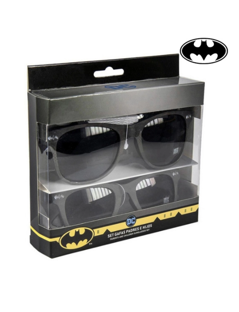 imagem de Pack 2 Óculos de Sol Unissexo Duo Batman1