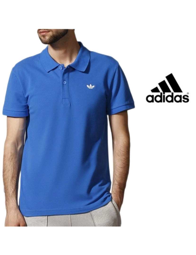 imagem de Adidas Polo Original Blue1
