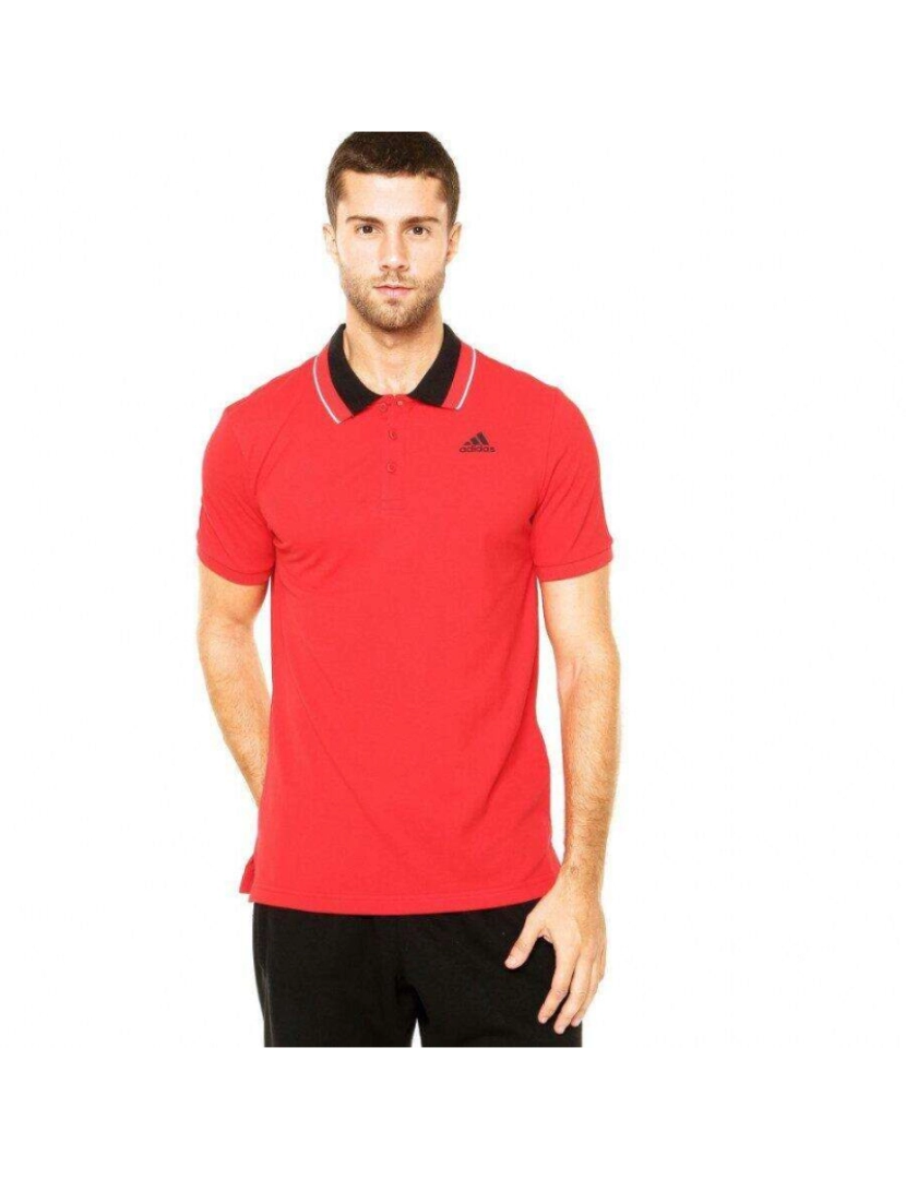 imagem de Adidas Polo Red Stripes2