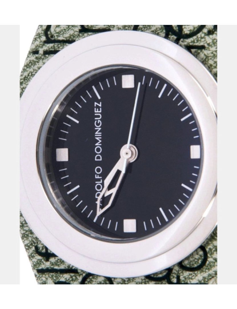 imagem de Adolfo Dominguez Ad33002 Relógio analógico feminino caixa de aço inoxidável cor preta2