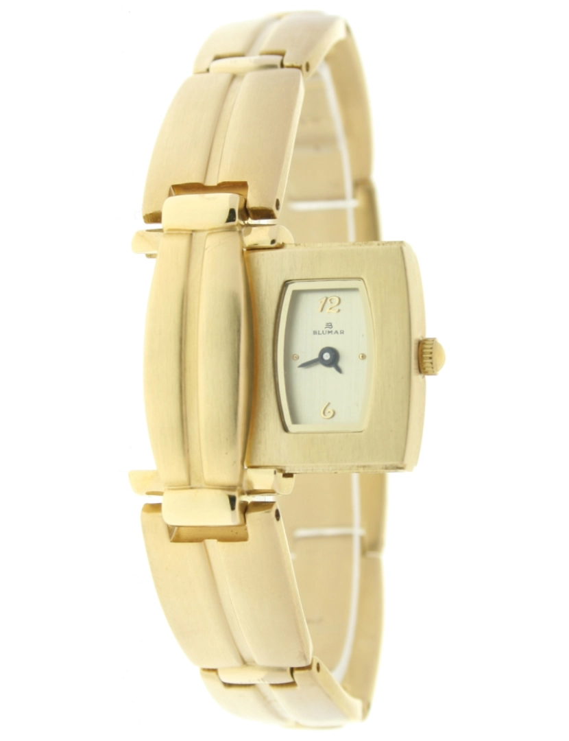 Blumar - Blumar Bl-1700404 Relógio analógico para mulheres de aço inoxidável caso Dial cor ouro