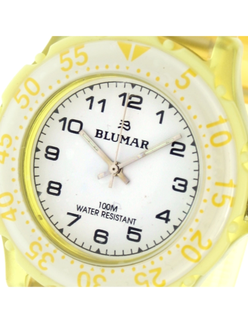 imagem de Blumar Bl-09144 Unisex Analytical caixa do relógio Esfera Cor Branco2