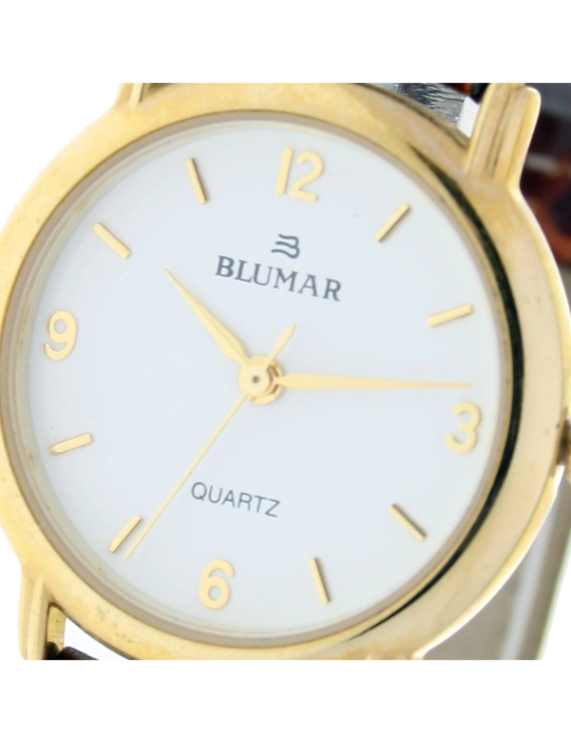 imagem de Blumar Bl-09433 Relógio Analítico Feminino Metal Dial Cor Branco2