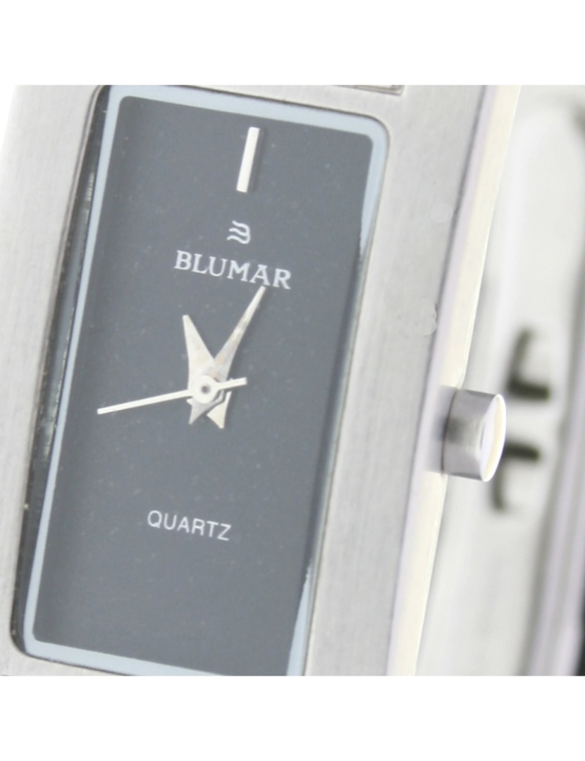 imagem de Blumar Bl-09452 relógio analógico feminino metal caso cor preta2