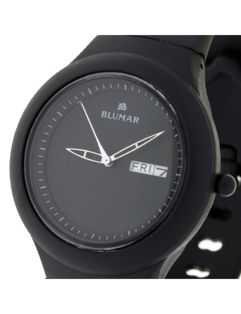 imagem de Blumar Bl-09497 Relógio analógico masculino Esfera cor preto2