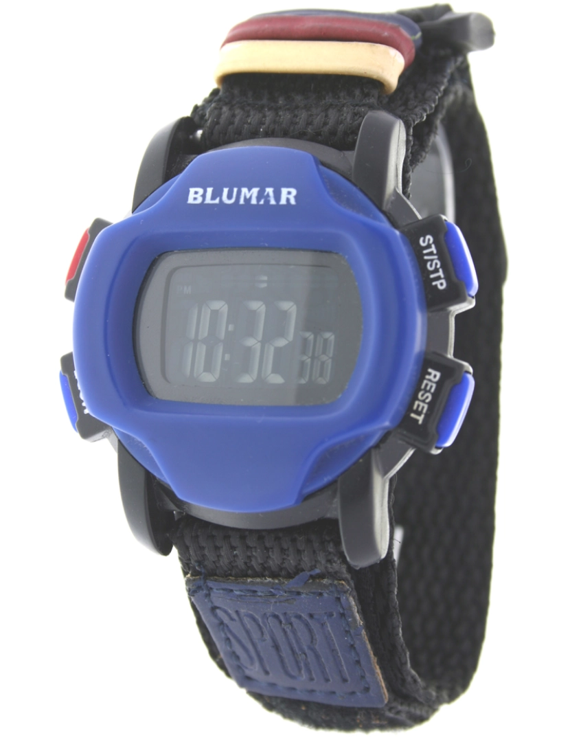 Blumar - Blumar Bl-09569 Relógio digital para o menino plástico caixa esfera cor preto