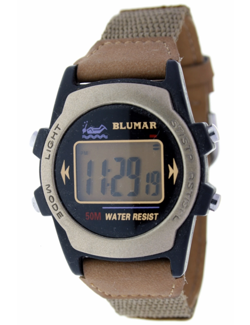 Blumar - Blumar Bl-09746 Relógio digital para homens caixa de resina Esfera cor preta