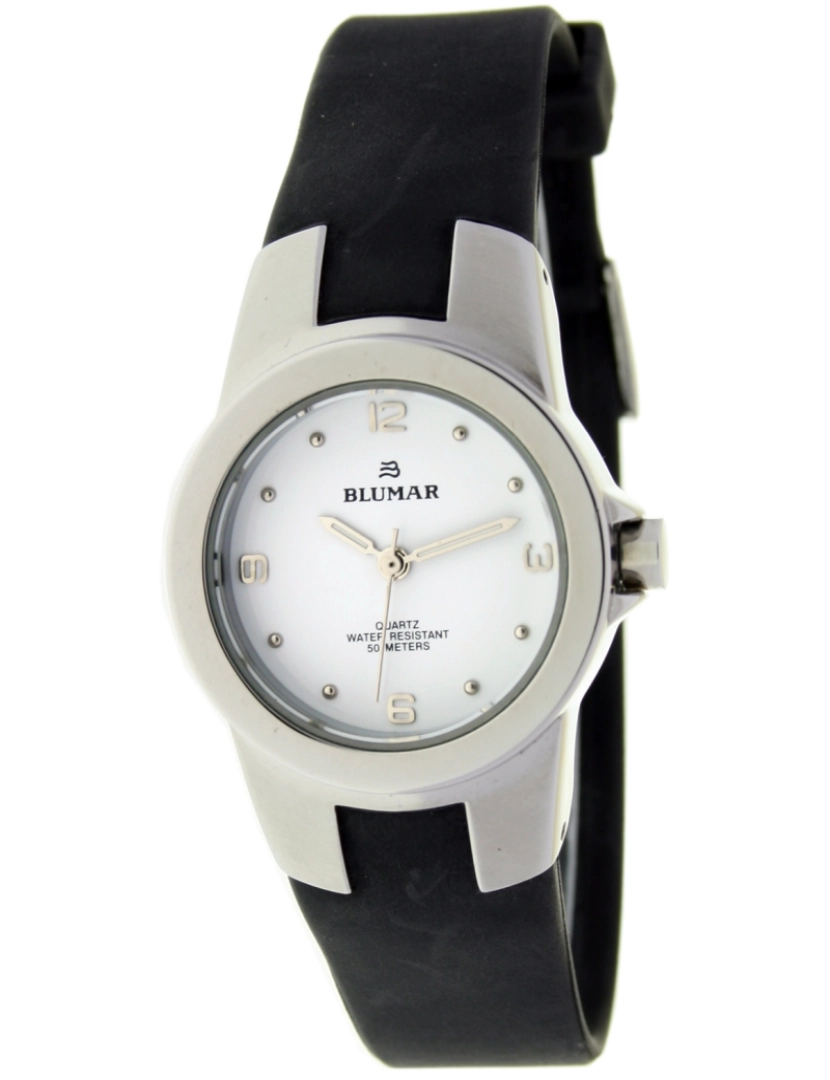 Blumar - Blumar Bl-09752 Relógio Analítico Feminina Dial Metal Cor Branco