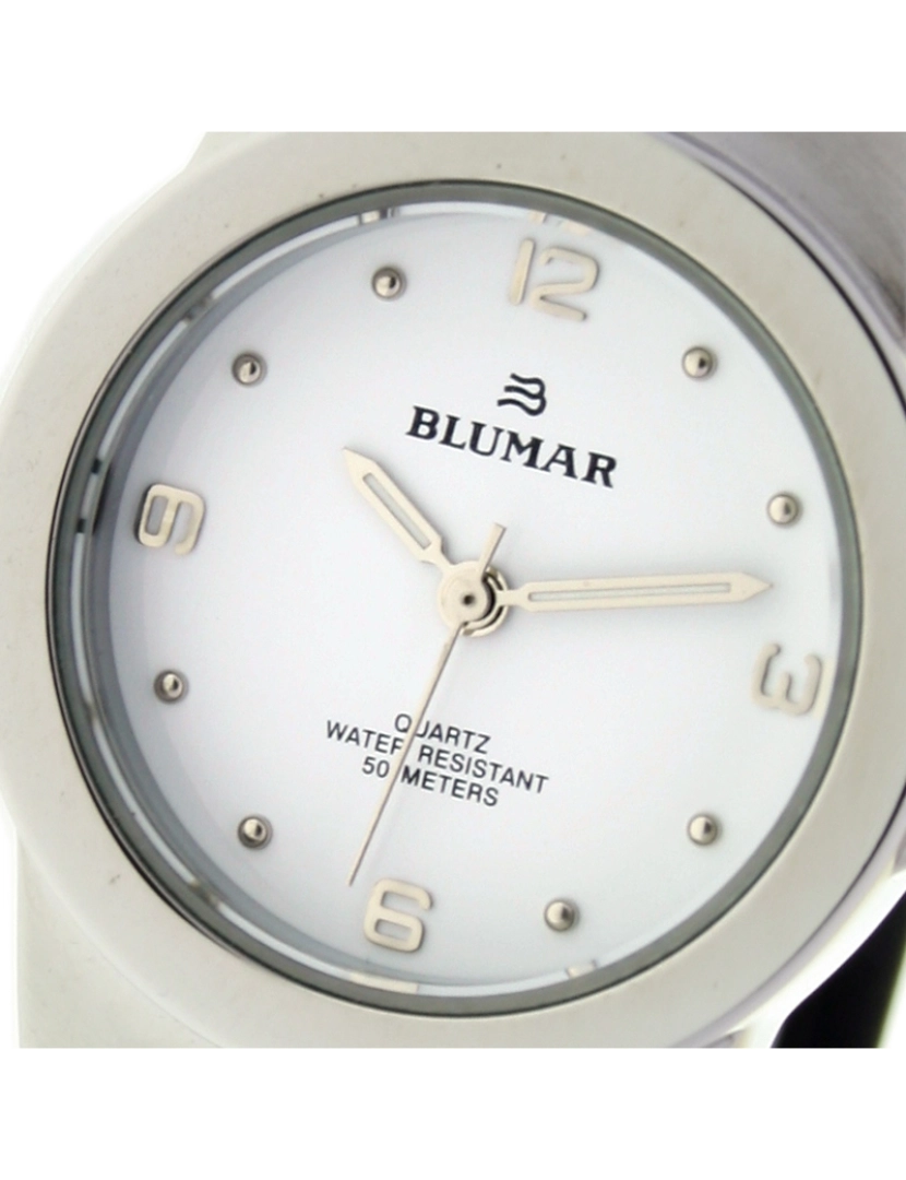 imagem de Blumar Bl-09752 Relógio Analítico Feminina Dial Metal Cor Branco2