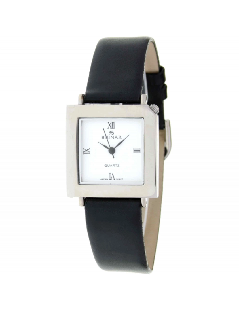 Blumar - Blumar Bl-09768 Relógio Analítico Feminina Dial Metal Cor Branco