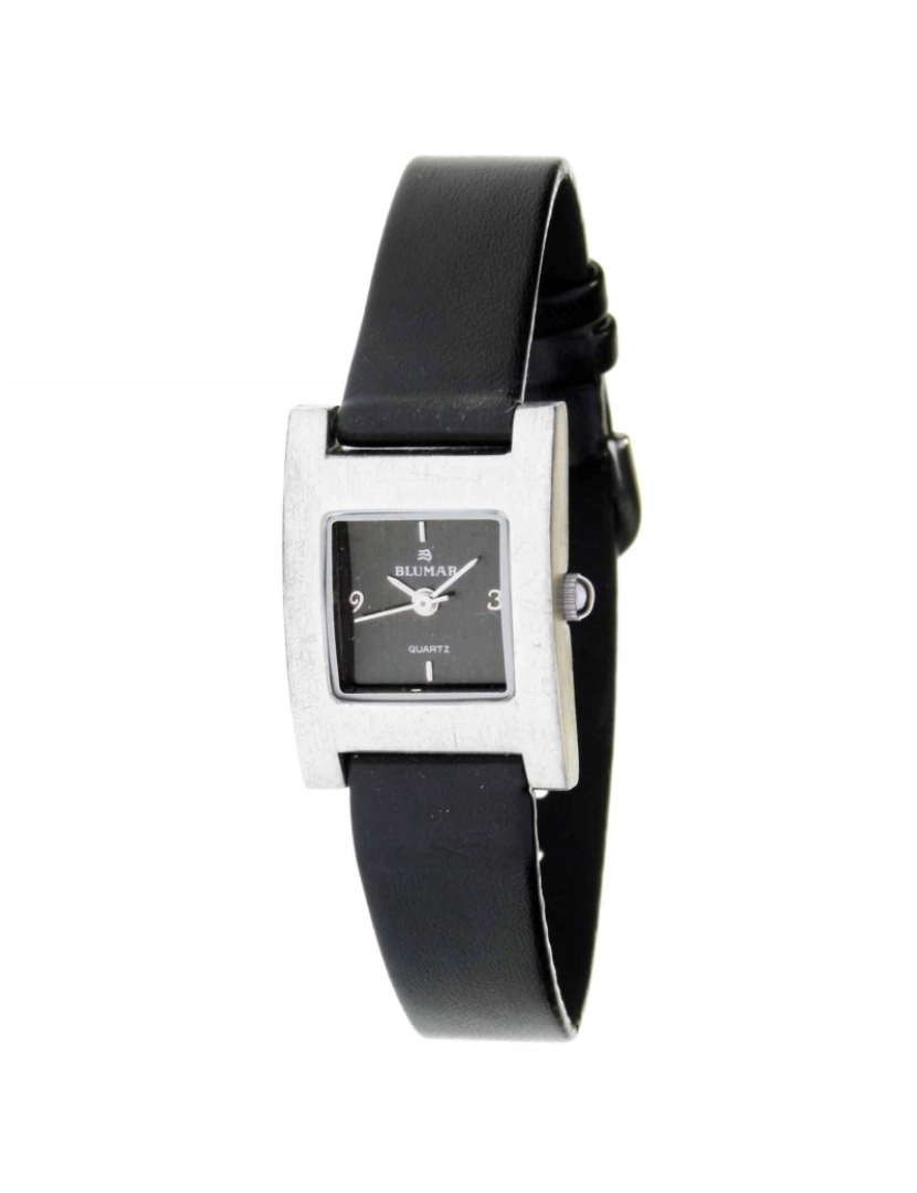 Blumar - Blumar Bl-09790 relógio analógico feminino metal caso cor preta