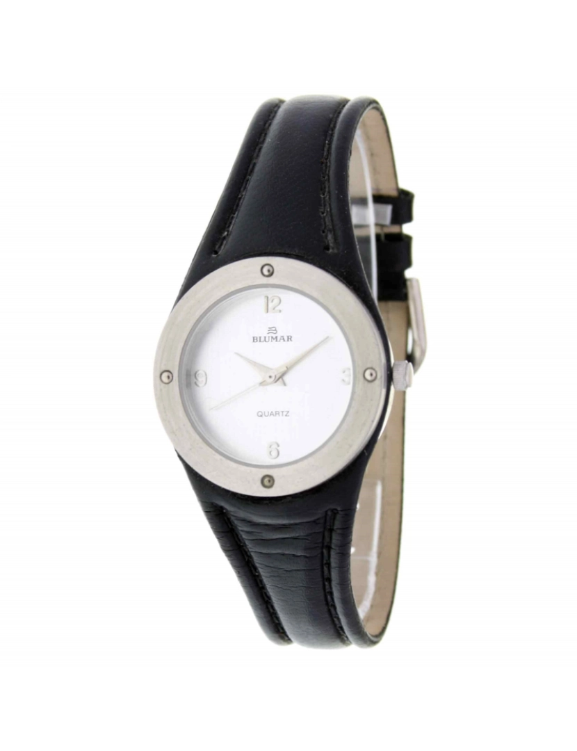 Blumar - Blumar Bl-09794 Relógio analógico feminino Dial de metal cor chapeado