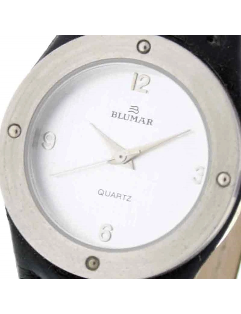 imagem de Blumar Bl-09794 Relógio analógico feminino Dial de metal cor chapeado2