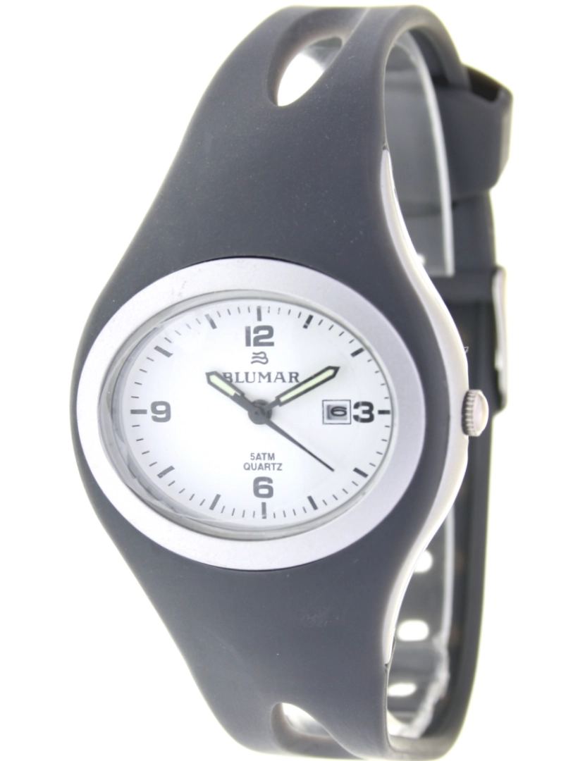 Blumar - Blumar Bl-09911 Relógio analógico para menino caixa de resina Esfera cor branca