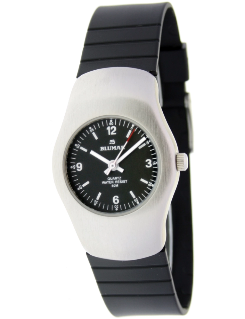 Blumar - Blumar Bl-09923 Relógio analógico para mulheres caso de metal cor preta