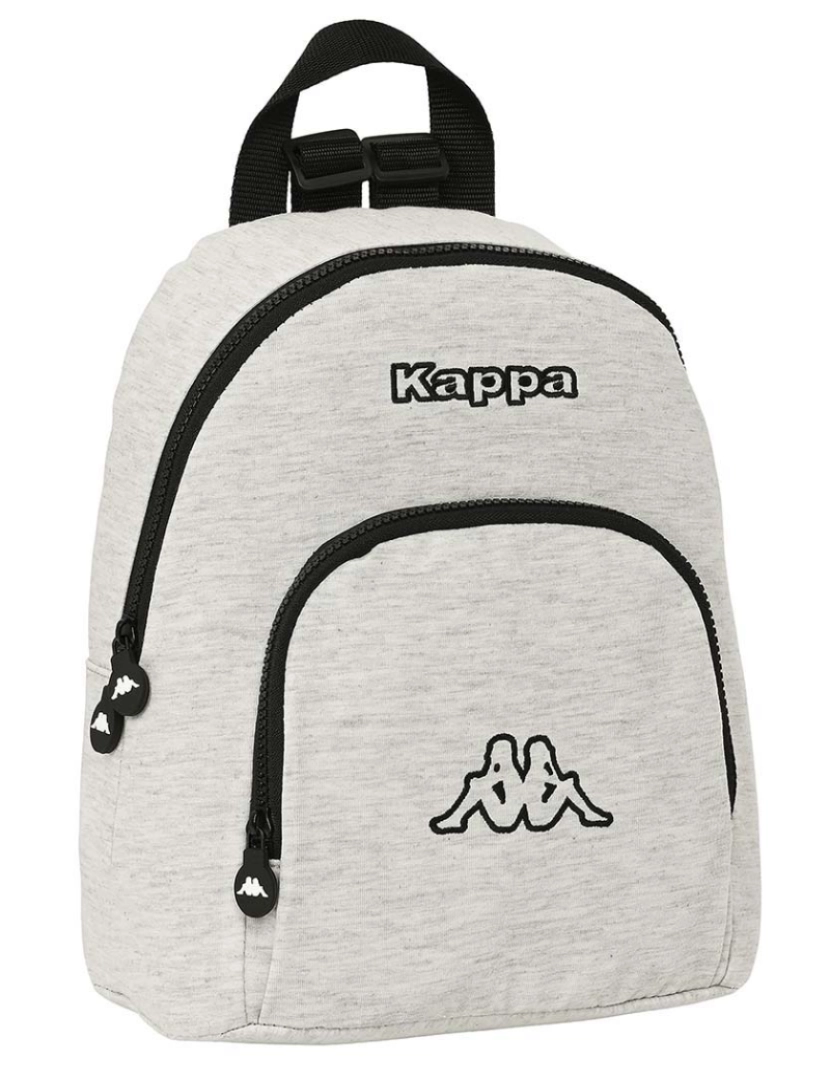 Kappa - Mochila Casual Kappa Cinza malha Gris 13 L