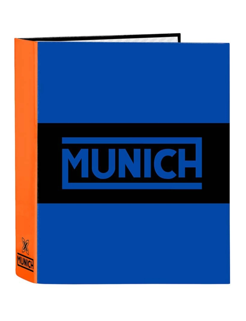 Munich - Pasta Submarino Munich Azul Elétrico A4 27 x 33 x 6 cm