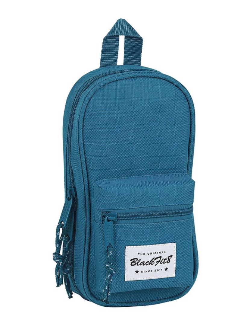 Blackfit8 - BlackFit8 Mochila Estojo M747 Azul 12 x 23 x 5 cm (33 Peças)