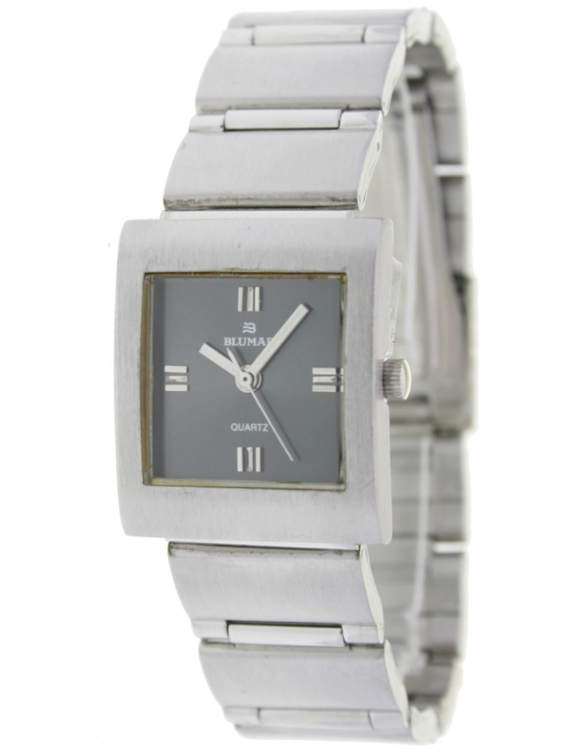 Blumar - Blumar Bl-08342 Relógio Analítico Feminina Dial Metal Cor Cinza