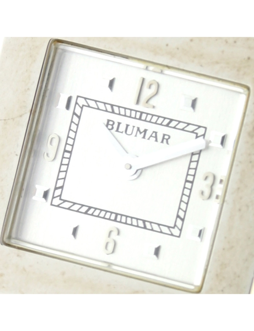 imagem de Blumar Bl-09060 Relógio analógico feminino Dial de metal cor chapeado2