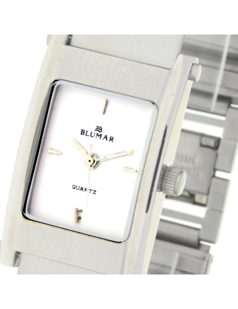 imagem de Blumar Bl-09157 Relógio Analítico Feminina Dial Metal Cor Branco2