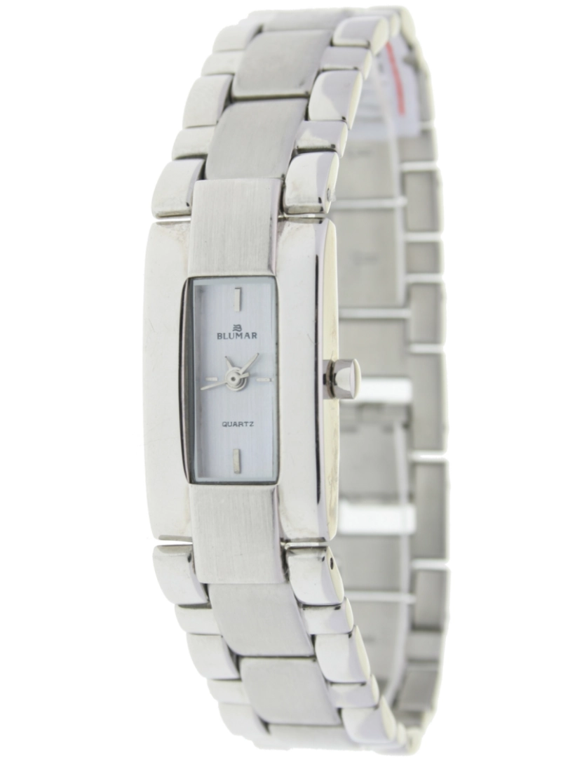 Blumar - Blumar Bl-09283 Relógio analógico feminino Dial de metal cor chapeado