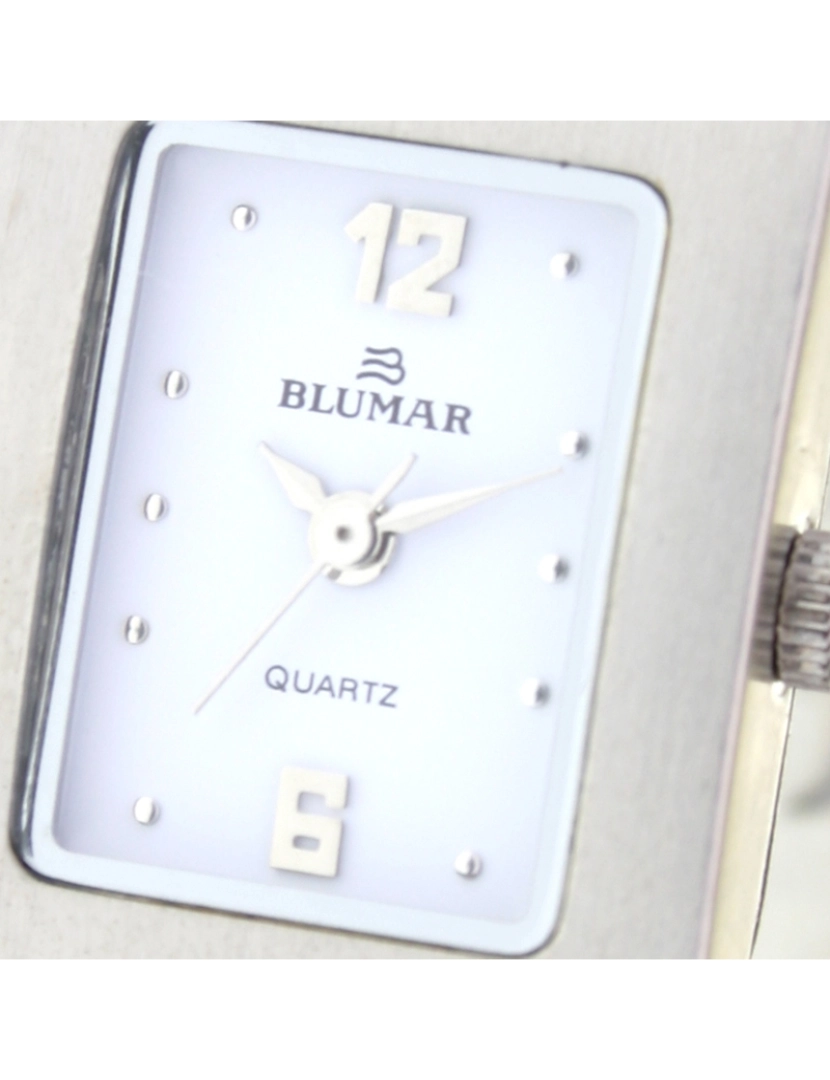 imagem de Blumar Bl-09285 Relógio Analítico Feminino Dial Metal Cor Branco2