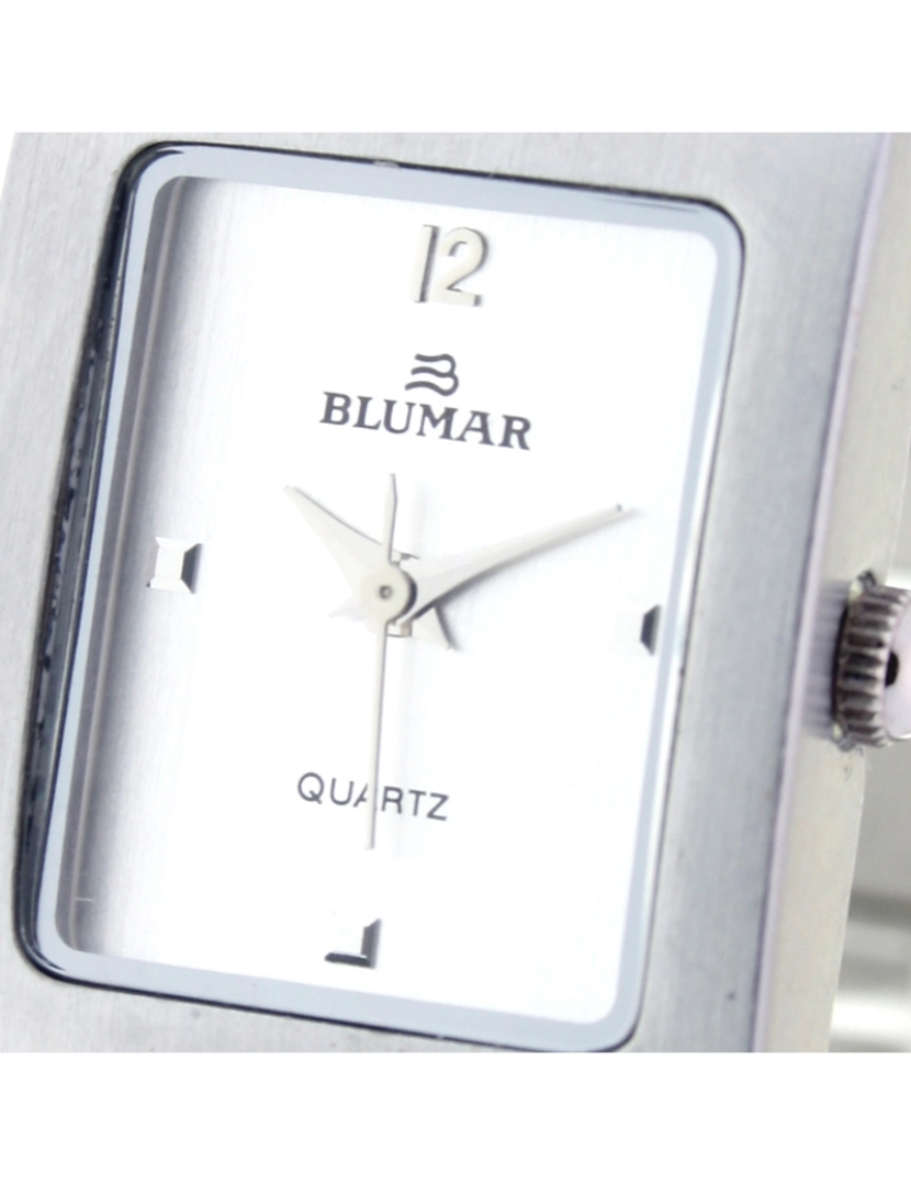 imagem de Blumar Bl-09286 Relógio analógico feminino Dial de metal cor chapeado2