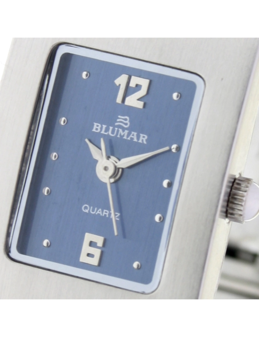 imagem de Blumar Bl-09341 Relógio Analítico Feminino Metal Dial Cor Azul2