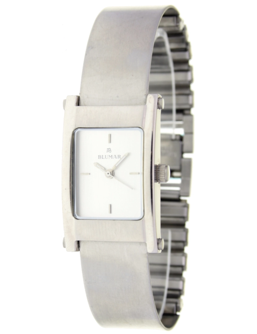 Blumar - Blumar Bl-09368 Relógio analógico feminino Dial de metal cor chapeado