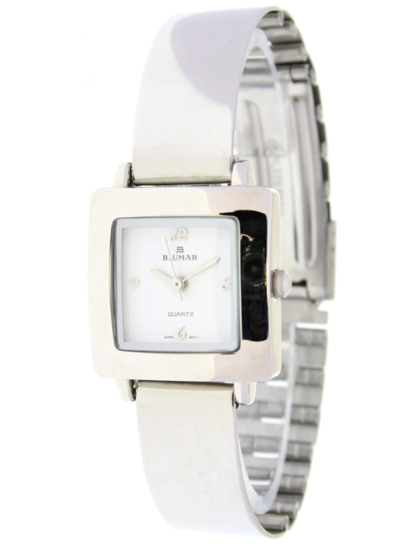 Blumar - Blumar Bl-09373 Relógio Analítico Feminina Dial Metal Cor Branco