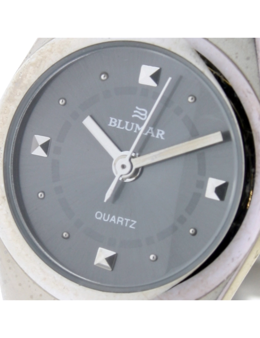 imagem de Blumar Bl-09384 Relógio Analítico Feminina Dial Metal Cor Cinza2